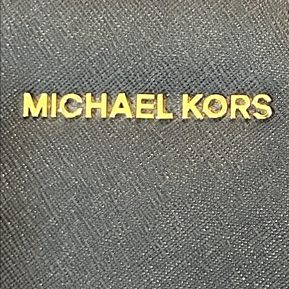 Michael Kors Jet Set Laptop Bag, Navy - Picture 3 of 15